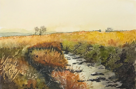 The Moor by John Lewis – Watercolour